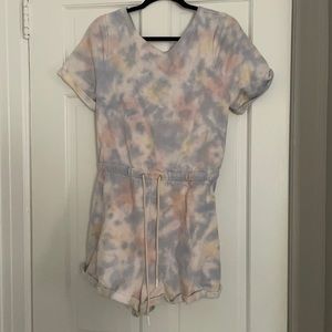 Tie-Dye Out From Under Romper